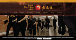Desktop Screenshot of kungfu.sport.hu